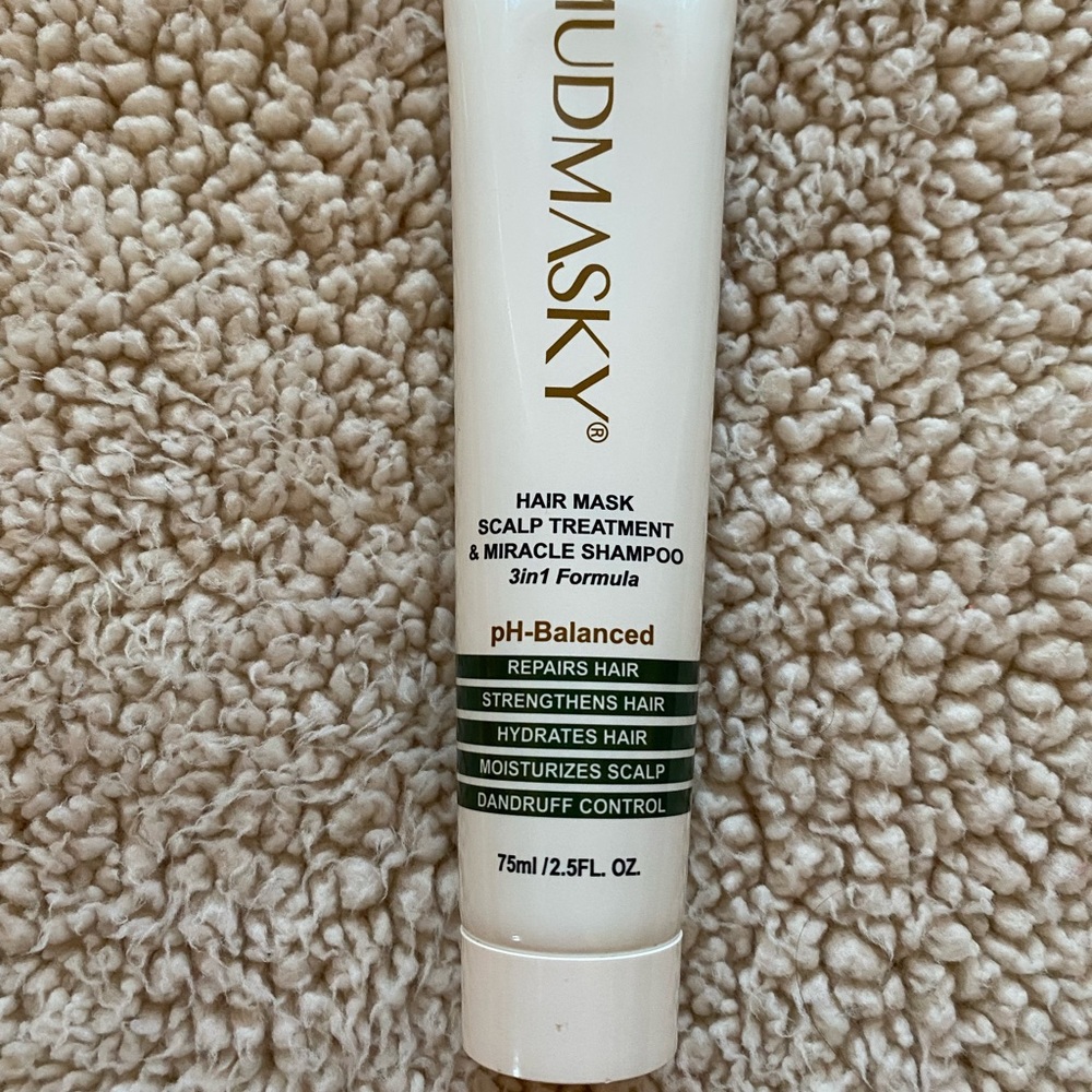 Mudmasky- 3in1 Hair Mask Scalp Treatment & Miracle Shampoo Formula - Picture 4 of 9